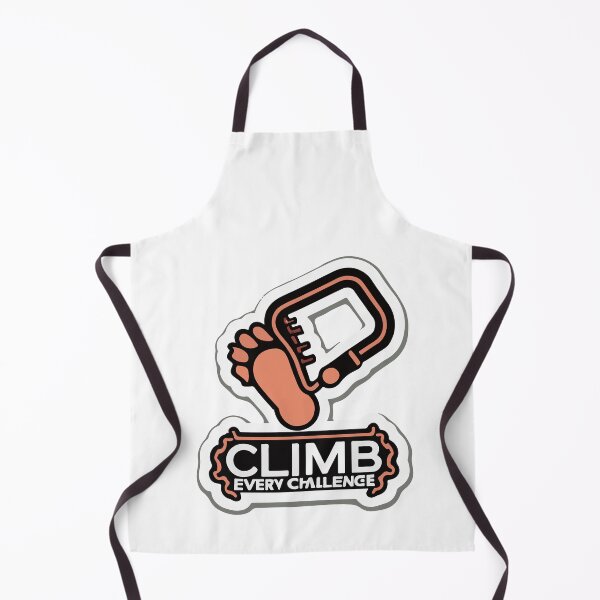 Item preview, Climb Every Challenge - Carabiner & Prosthetic Foot Design designed and sold by NiftyWrx.