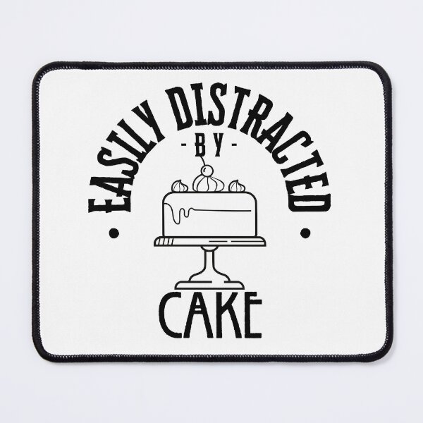 Item preview, Easily Distracted by Cake designed and sold by Heatheraelawson.