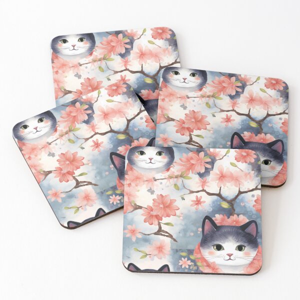 Item preview, Cat Japan Sakura  designed and sold by M9-Linght.