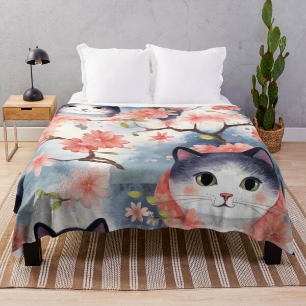 Item preview, Cat Japan Sakura designed and sold by M9-Linght.