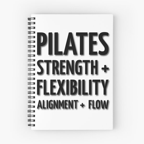 Item preview, Pilates Motivational and Inspirational Fitness Words designed and sold by ArticLotusShop.