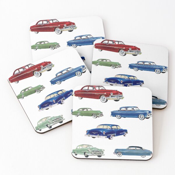 Item preview, 1950s Vintage cars sticker pack designed and sold by rineeng.