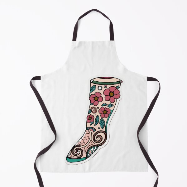 Item preview, Bohemian Floral Prosthetic Leg Art designed and sold by NiftyWrx.