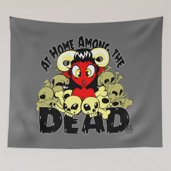 Item preview, At Home Among the Dead designed and sold by Plundercat.
