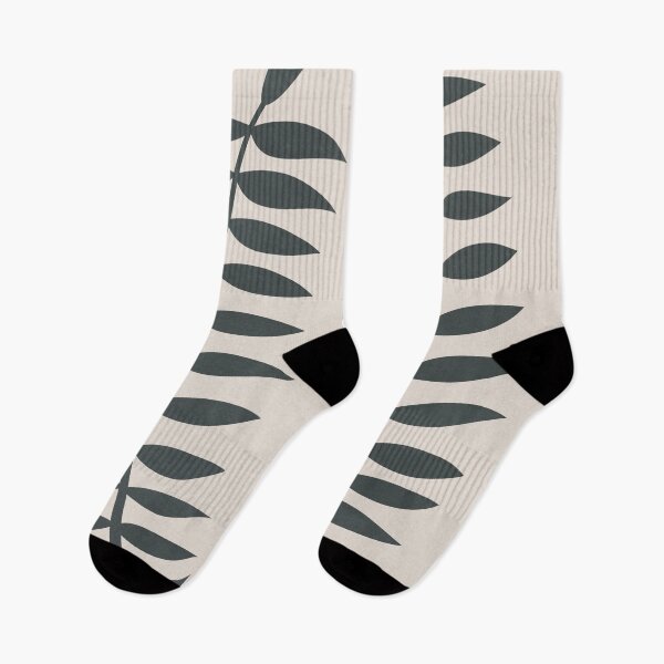 Item preview, Symmetrical Leaves, Black designed and sold by technicolorable_art.