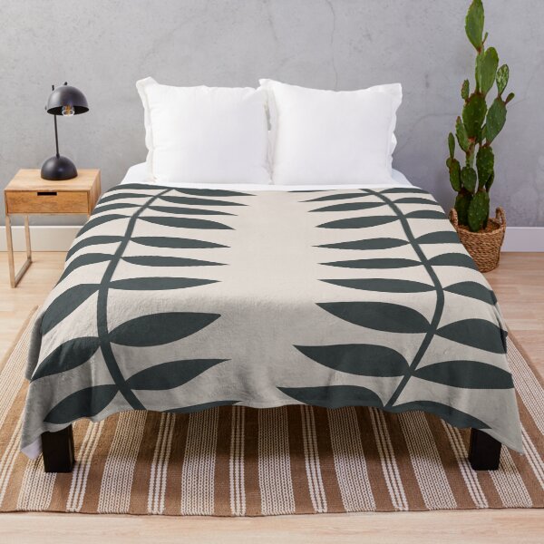 Item preview, Symmetrical Leaves, Black designed and sold by technicolorable_art.
