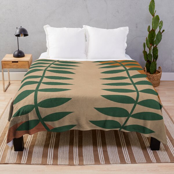 Item preview, Boho Symmetrical Leaves designed and sold by technicolorable_art.