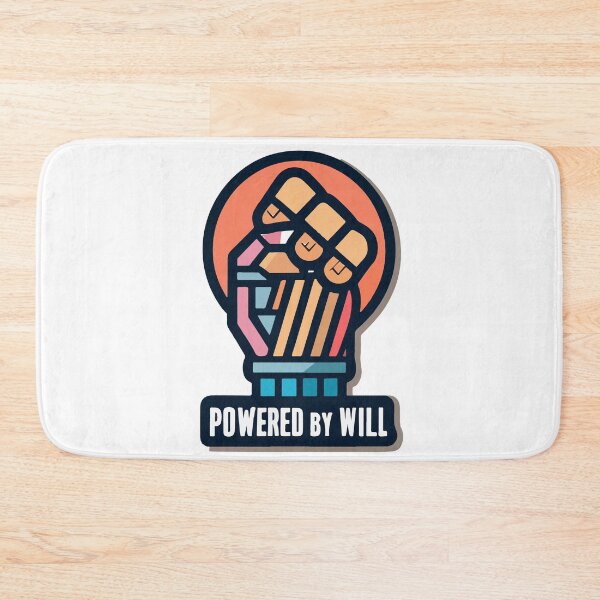 Item preview, Powered by Will - Biomechanical Fist Pump designed and sold by NiftyWrx.