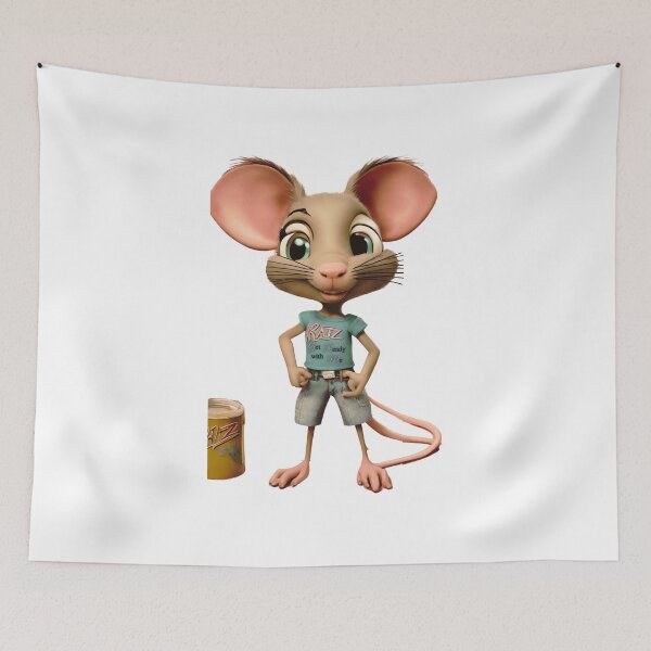 Item preview, Smart HQ Pink Rat Ratz Meme Bratz Rat Ratz Pink get ready with me RATZ FUNNY RATT PINK RATZ  designed and sold by Catana lover.