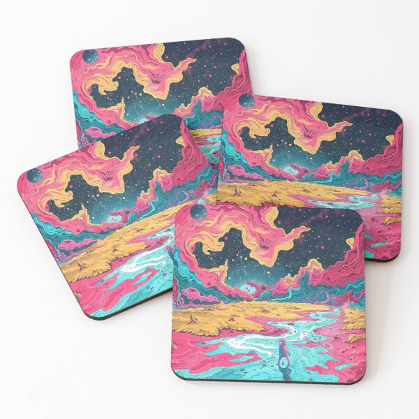 Item preview, Alien Shores and Laughing Cloud designed and sold by ArtGentle.