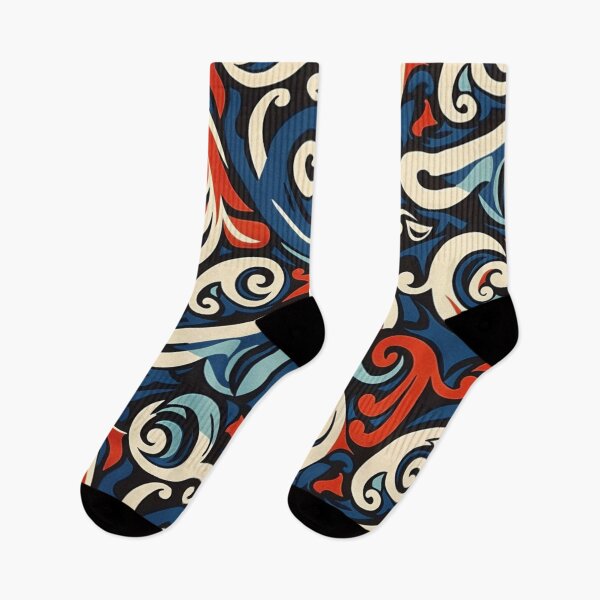 Item preview, New Zealand Māori Paua Pattern Nga Haue Wha Koru Design designed and sold by GrinGalore.