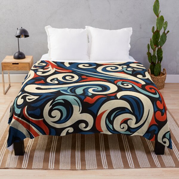 Item preview, New Zealand Māori Paua Pattern Nga Haue Wha Koru Design designed and sold by GrinGalore.