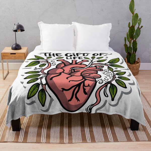 Item preview, The Gift of Life - Heart & Vine Organ Transplant Design designed and sold by NiftyWrx.