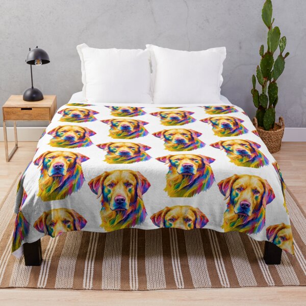 Item preview, Rainbow Labrador Retriever Impressionism designed and sold by Fredster1966.