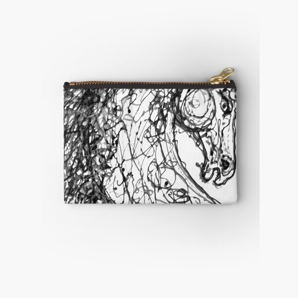 Item preview, Horse Inspired by  Dripped Abstract Pollock Style for #RedBubble Products designed and sold by Rocky Mountain Artistry.