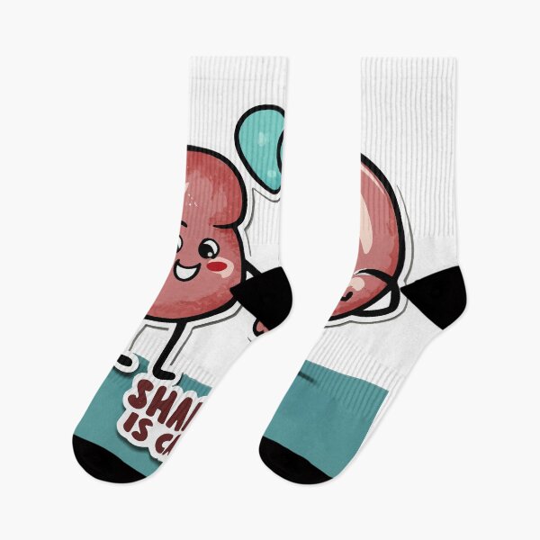 Item preview, Playful Cartoon Kidneys with 'Sharing is Caring' Quote designed and sold by NiftyWrx.