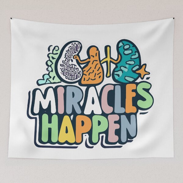 Item preview, Colorful Organs 'Miracles Happen' Pop Art Design designed and sold by NiftyWrx.