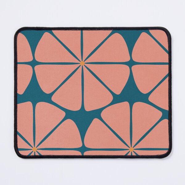 Item preview, Pink Retro Florals Pattern designed and sold by technicolorable_art.