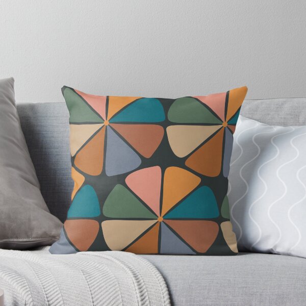 Item preview, Colorful Retro Florals Pattern designed and sold by technicolorable_art.