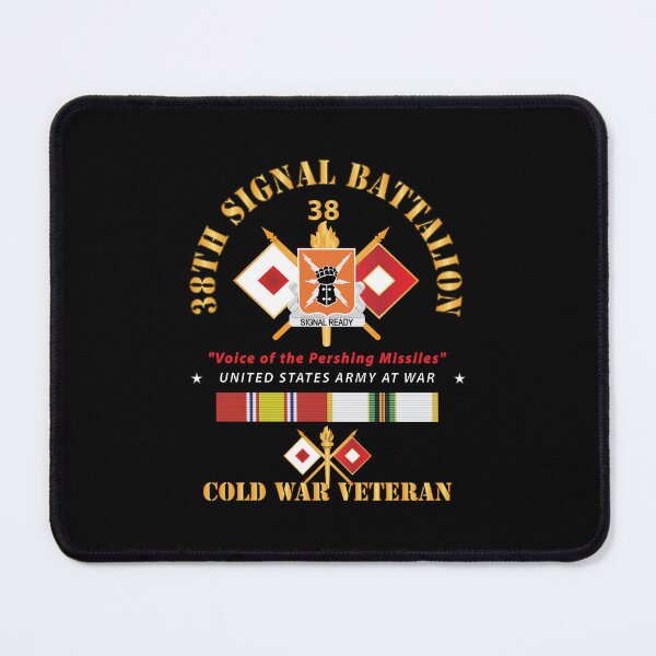 Item preview, Army - 38th Signal Battalion - DUI - US Army w BN Number - Sig Br  - Voice of the Pershing Missiles - COLD SVCX 300 designed and sold by Military Insignia Products.