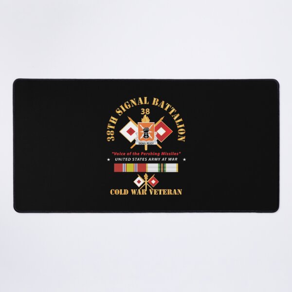 Item preview, Army - 38th Signal Battalion - DUI - US Army w BN Number - Sig Br  - Voice of the Pershing Missiles - COLD SVCX 300 designed and sold by Military Insignia Products.
