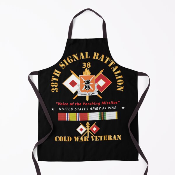 Item preview, Army - 38th Signal Battalion - DUI - US Army w BN Number - Sig Br - Voice of the Pershing Missiles - COLD SVCX 300 designed and sold by Military Insignia Products.