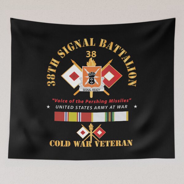 Item preview, Army - 38th Signal Battalion - DUI - US Army w BN Number - Sig Br  - Voice of the Pershing Missiles - COLD SVCX 300 designed and sold by Military Insignia Products.