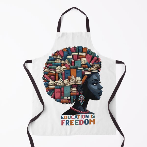 Item preview, Education Is Freedom Women History Month Book Reader designed and sold by Stick-Artistry.