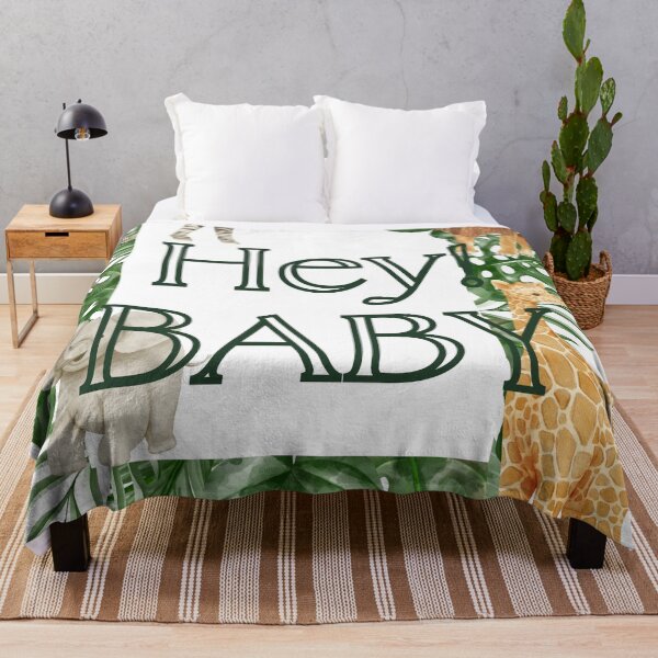 Item preview, Hey Baby t-shirt,Baby t-shirt,cute wild animal print shirt designed and sold by MissCirce1993.
