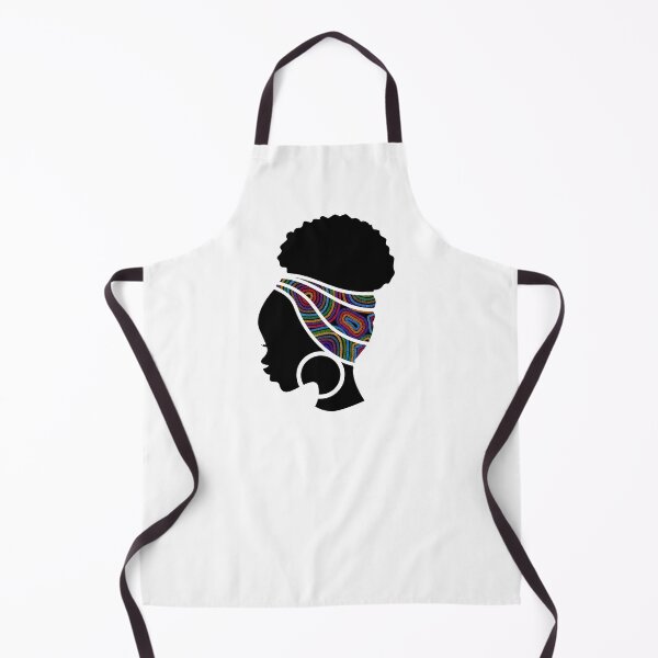Item preview, Afro Woman with African Pattern, Black History designed and sold by Logiamerch.