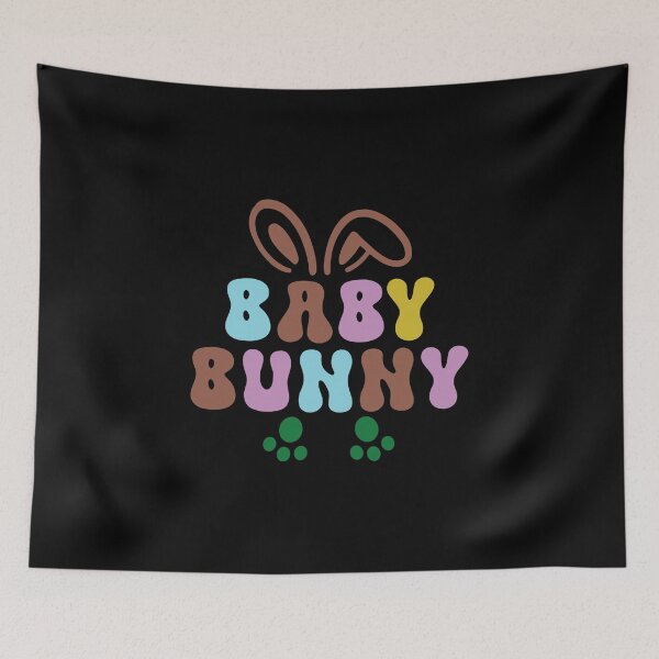 Item preview, Groovy Retro Easter Baby Bunny  designed and sold by Merchrise.