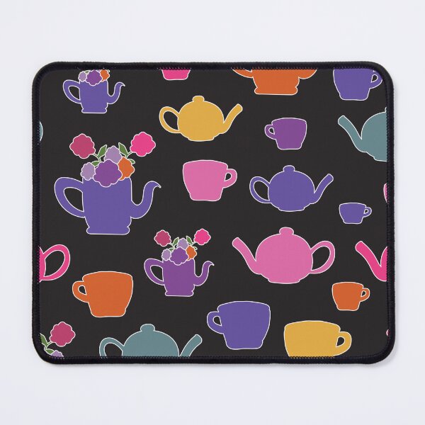 Item preview, vector hand drawn garden tea party elements seamless pattern designed and sold by 137Lanternes.