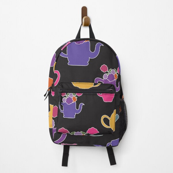 Item preview, vector hand drawn garden tea party elements seamless pattern designed and sold by 137Lanternes.