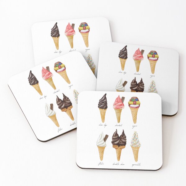 Item preview, Aussie ice creams designed and sold by CloverFi.