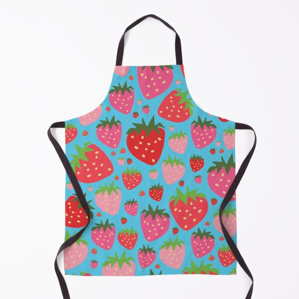 Aperçu de l'œuvre vector hand drawn strawberries seamless pattern  créée et vendue par 137Lanternes.