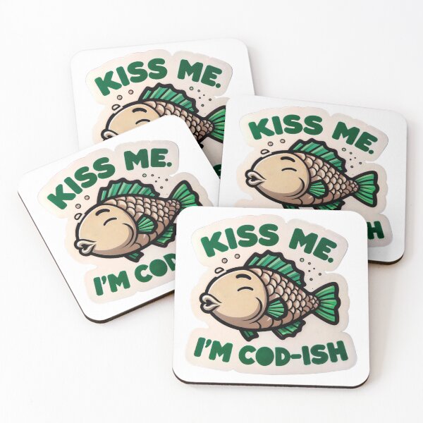 Item preview, Kiss Me, I'm Codish designed and sold by NautikilDesigns.