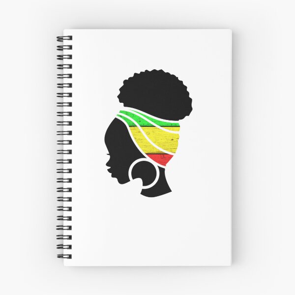 Item preview, Afro Woman with African Rasta Colors, Black History  designed and sold by Logiamerch.