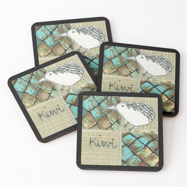 Item preview, Kiwi textile art designed and sold by Samantha Sutherland.