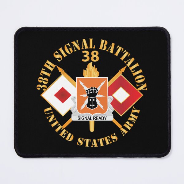 Item preview, Army - 38th Signal Battalion - DUI - US Army w BN Number - Sig Br X 300 designed and sold by Military Insignia Products.