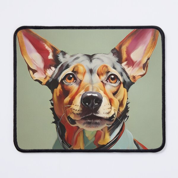 Item preview, Painting of a cute dog designed and sold by Working-Woman.