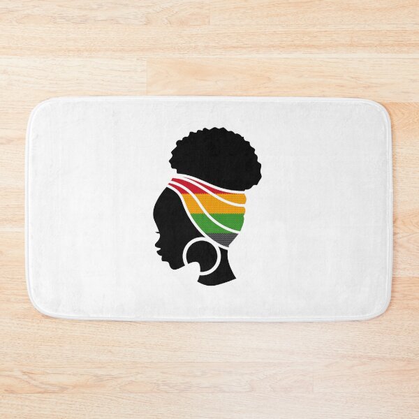 Item preview, Afro Woman with African Rasta Colors, Black History  designed and sold by Logiamerch.