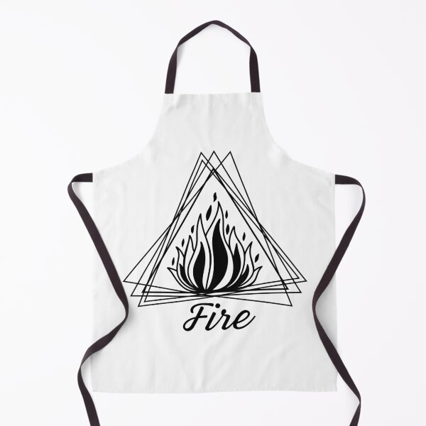Item preview, Fire Element (Black) designed and sold by MyBrainToday.