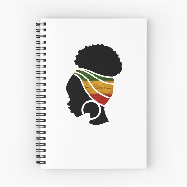 Item preview, Afro Woman with African Rasta Colors, Black History  designed and sold by Logiamerch.