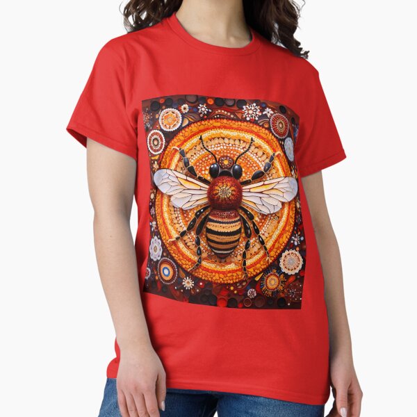 Item preview, Aboriginal Authentic Art - Harvester Gold Nectar Collector designed and sold by GrinGalore.