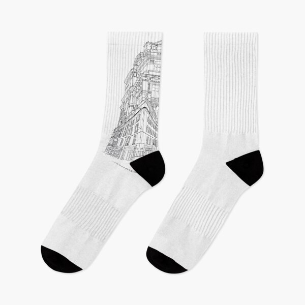 Item preview, Paris buildings line art designed and sold by matttrea.