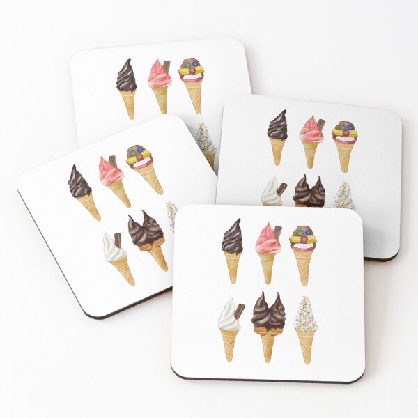 Item preview, Aussie ice creams - no text designed and sold by CloverFi.