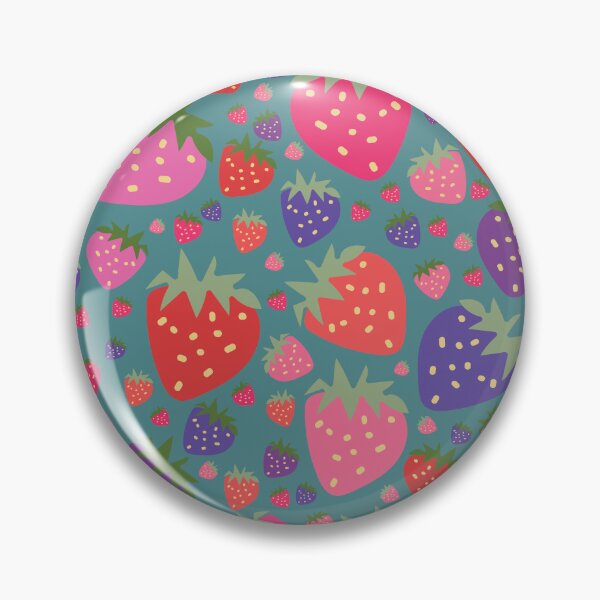 Artikelvorschau, vector hand drawn strawberries, seamless pattern entworfen und verkauft von 137Lanternes.