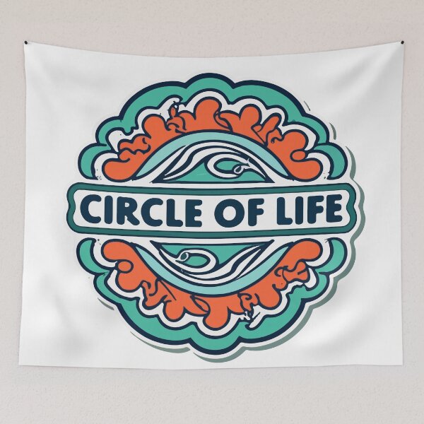 Item preview, Circle of Life - Abstract Tribal Organ Donor Support designed and sold by NiftyWrx.