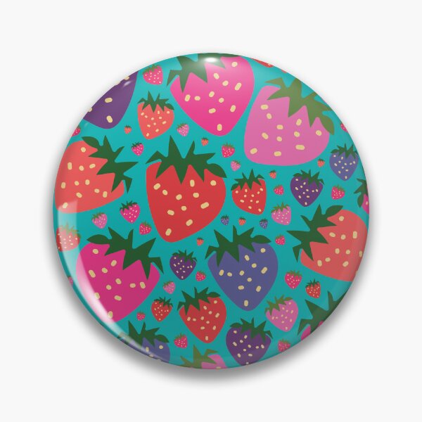Artikelvorschau, vector hand drawn strawberries, seamless pattern entworfen und verkauft von 137Lanternes.