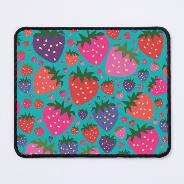 Item preview, vector hand drawn strawberries, seamless pattern designed and sold by 137Lanternes.